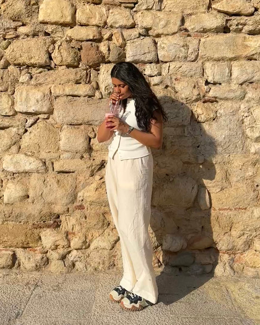 Roz Pants in Off-White