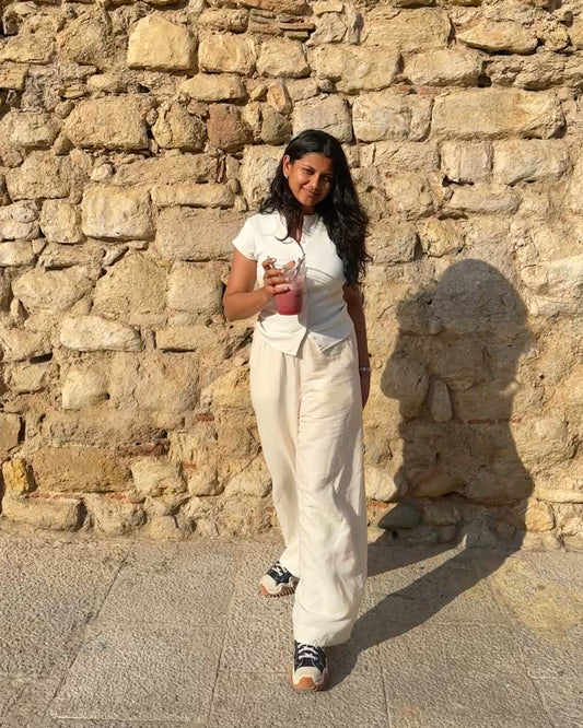 Roz Pants in Off-White